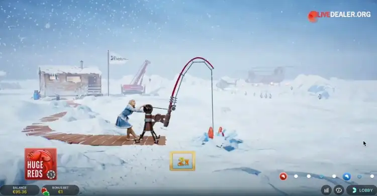 Einsatz & Bankroll: stake ice fishing richtig spielen